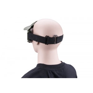 Tactical goggles with hood - Olive (Ultimate Tactical)